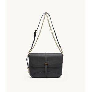 New Fossil Edelyn Crossbody bag Leather Black